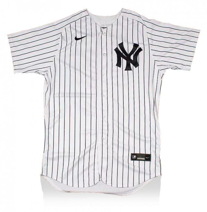 Aaron Judge Back Signed White New York Yankees Home Jersey