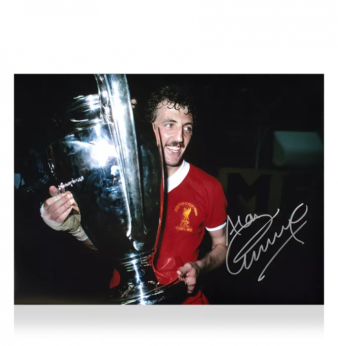 Alan Kennedy Signed Liverpool Photo: 1981 European Cup Winner