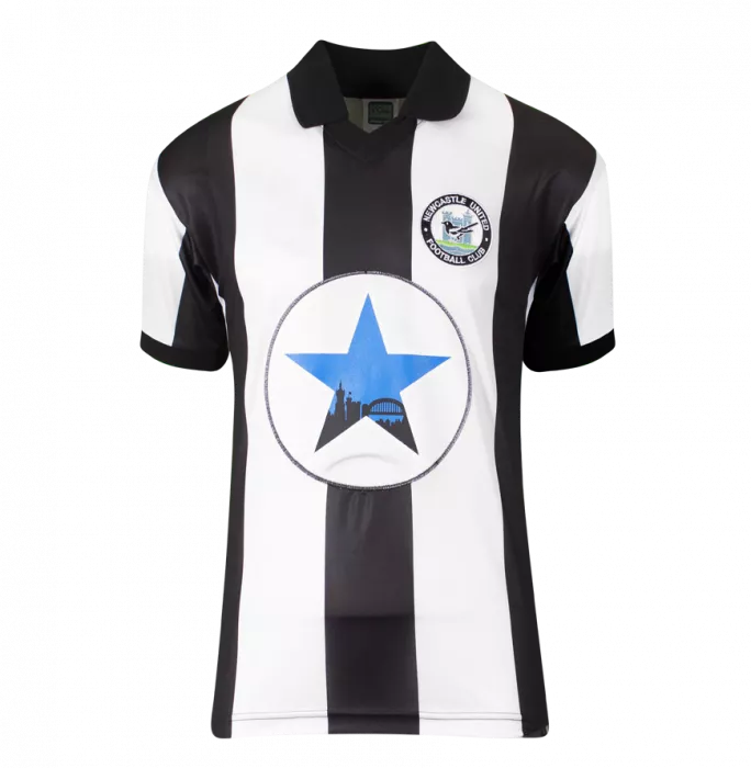 Alan Shearer Back Signed Newcastle United Retro Shirt In Deluxe Packaging