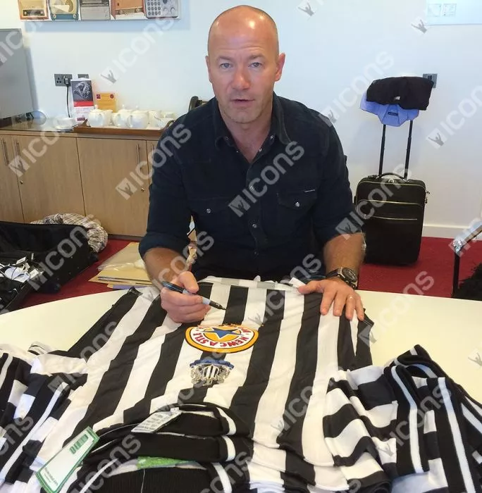 Alan Shearer Signed Newcastle United 1997-99 Shirt In Hero Frame: Option 1