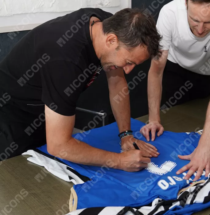 Alessandro Del Piero Back Signed Italy 2008 Home Shirt