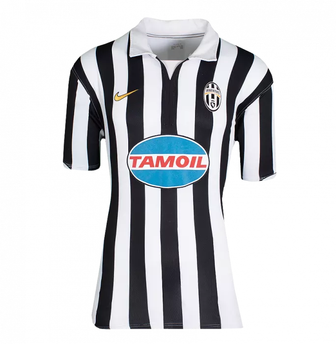 Alessandro Del Piero Back Signed Juventus 2006-07 Home Shirt With Fan Style Numbers In Classic Frame