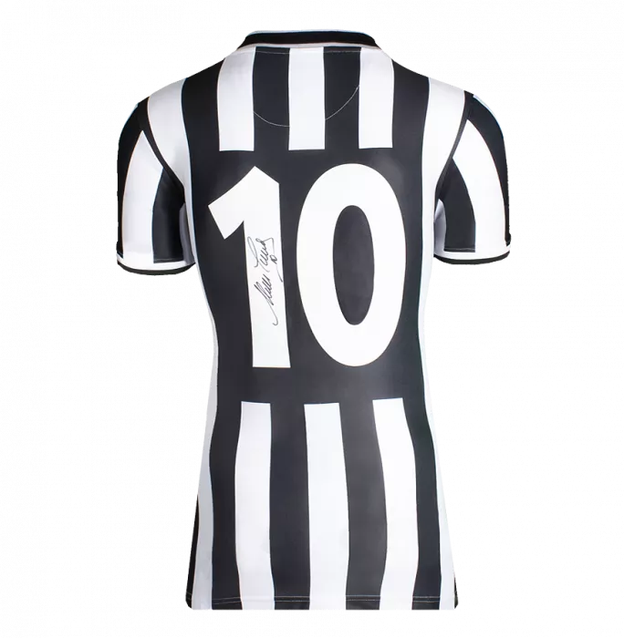 Alessandro Del Piero Official UEFA Champions League Back Signed And Hero Framed Juventus 1994-95 Home Shirt With Fan Style Numbers