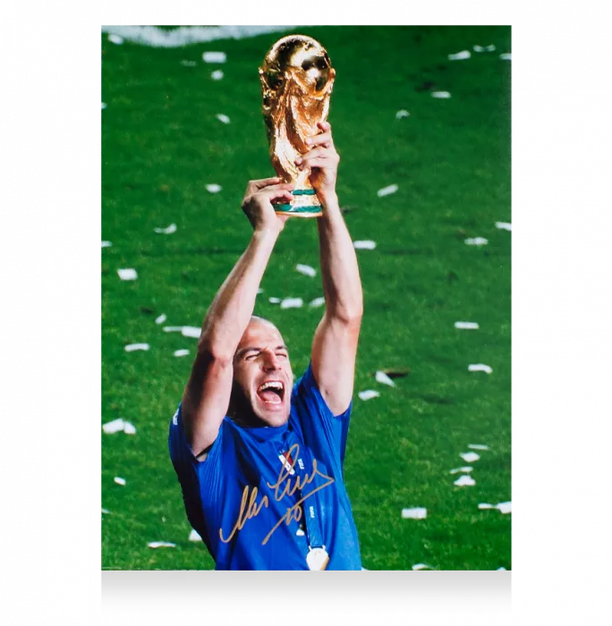 Alessandro Del Piero Signed Italy Photo: 2006 FIFA World Cup Winner – Number 10 Signature Edition