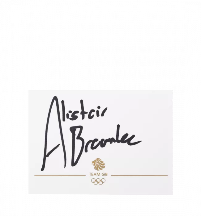Alistair Brownlee Signed Team GB Card And Photo Frame: Option 1
