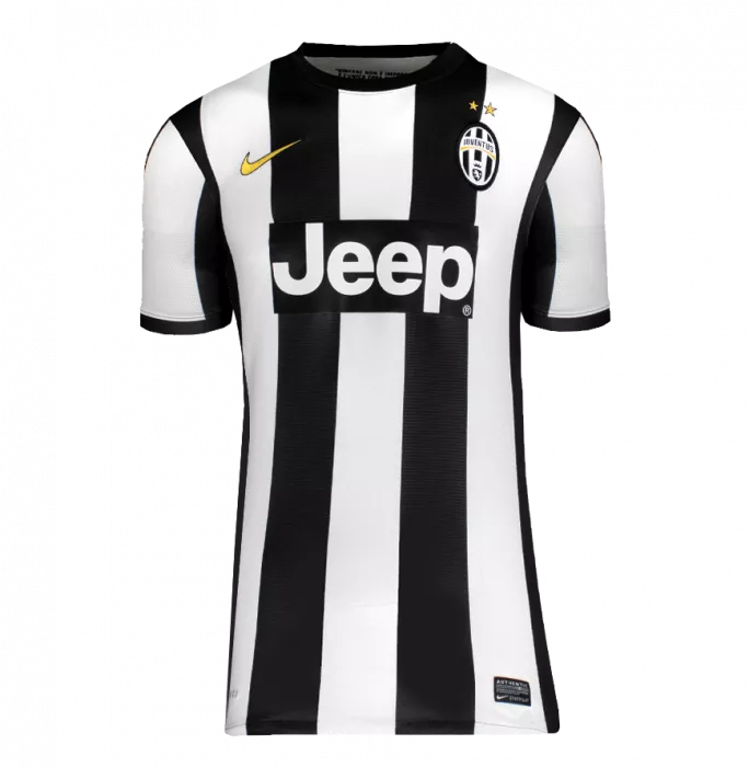 Andrea Pirlo Back Signed Juventus 2012-13 Home Shirt In Hero Frame: Option 1