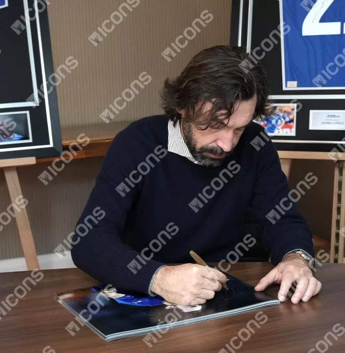 Andrea Pirlo Official 2006 FIFA World Cup™ Signed Italy Photo: FIFA World Cup Winner