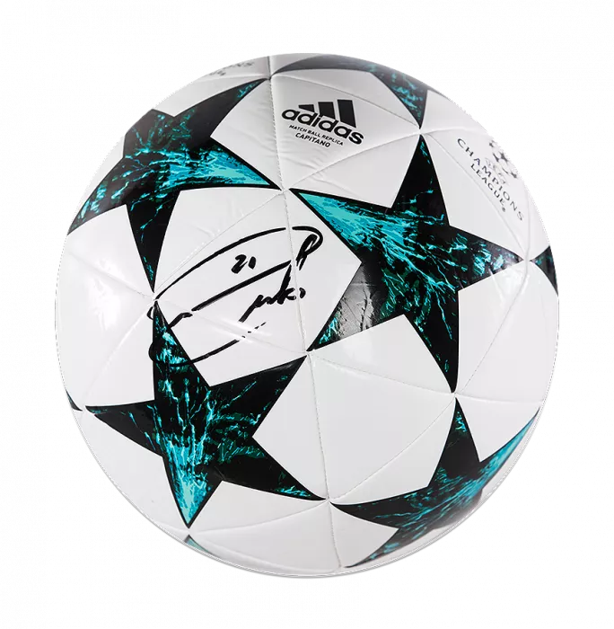 Andrea Pirlo Signed 2017-18 UEFA Champions League Football