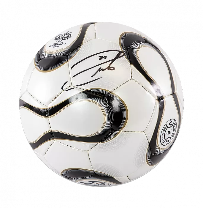 Andrea Pirlo Signed Adidas Teamgeist Football