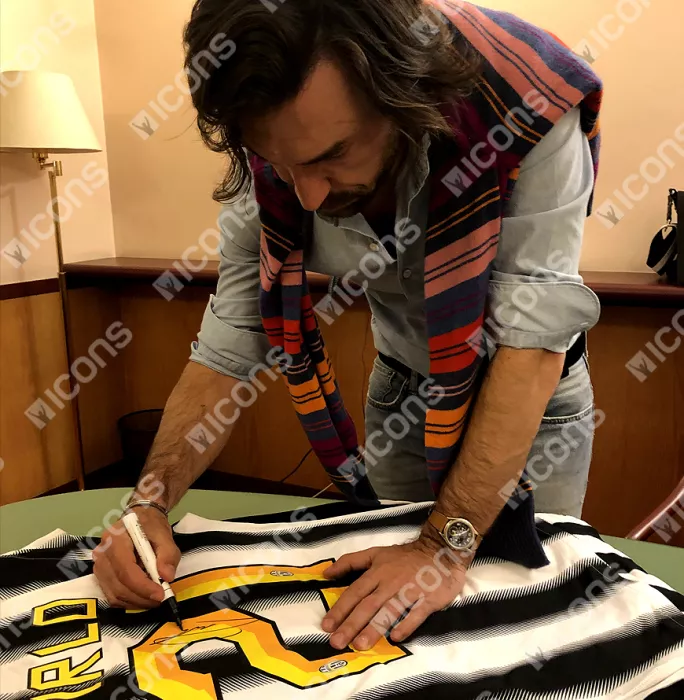 Andrea Pirlo Signed Juventus 2011-12 Home Shirt
