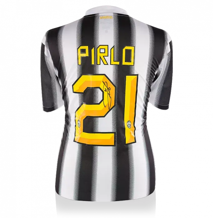 Andrea Pirlo Signed Juventus 2011-12 Home Shirt