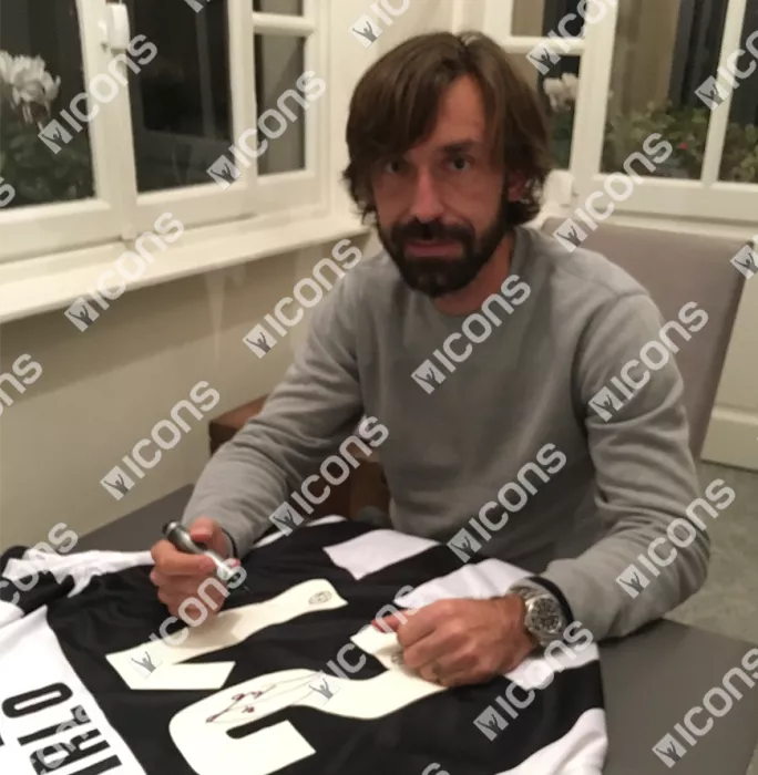 Andrea Pirlo Signed Juventus 2012-13 Home Shirt