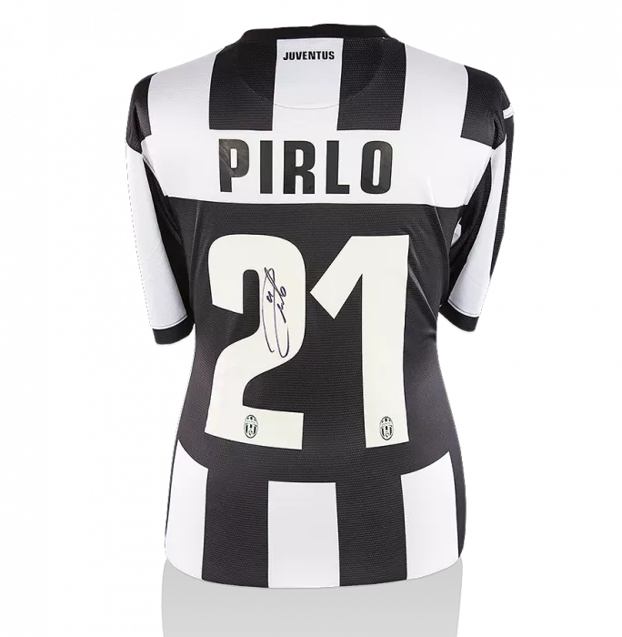 Andrea Pirlo Signed Juventus 2012-13 Home Shirt
