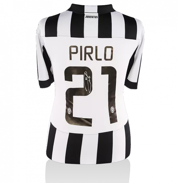 Andrea Pirlo Signed Juventus 2014-15 Home Shirt