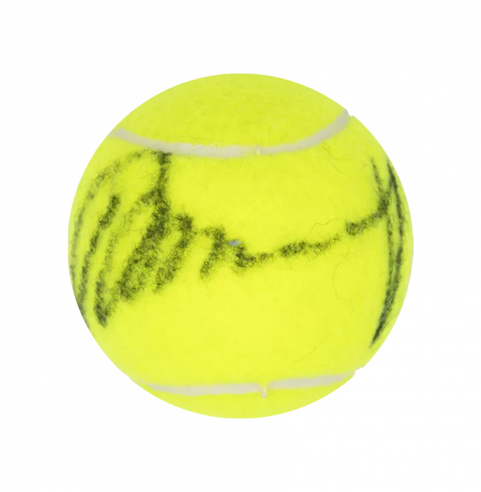Andy Murray Signed Tennis Ball In Acrylic Case