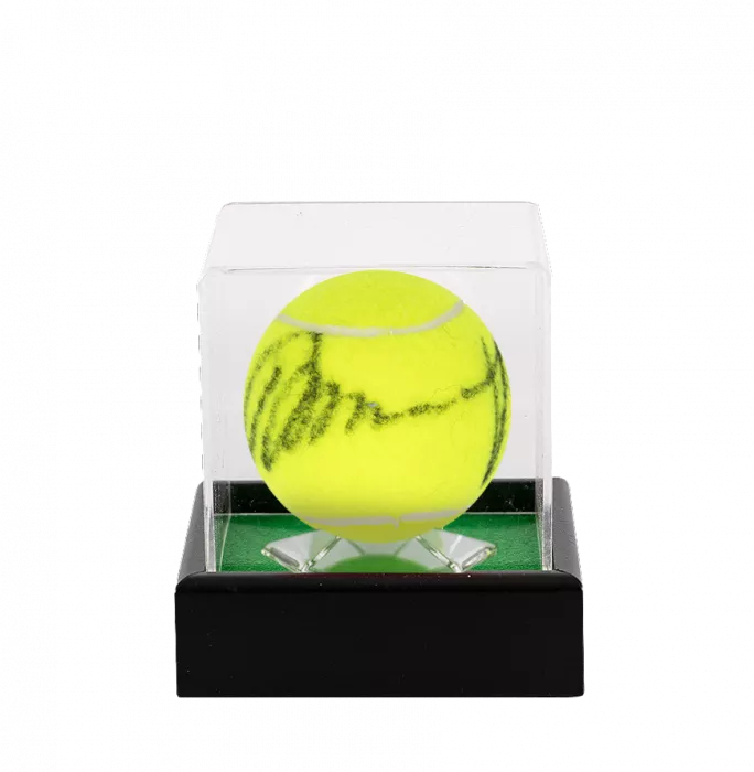 Andy Murray Signed Tennis Ball In Acrylic Case