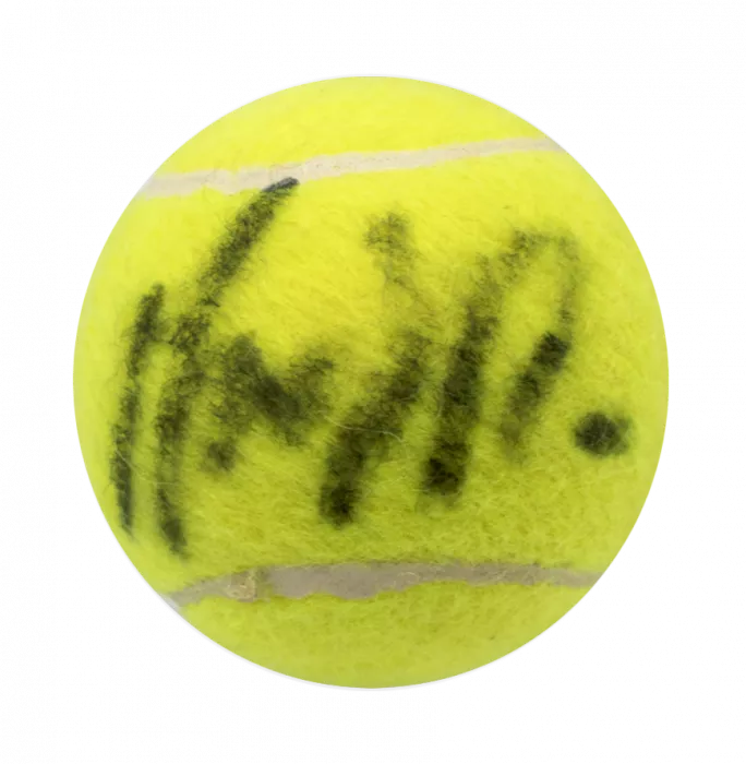 Andy Roddick Signed Penn Tennis Ball In Acrylic Case