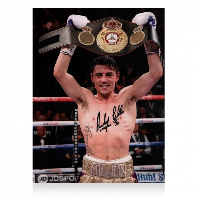 Anthony Crolla Signed Photo In Premium Photo Frame