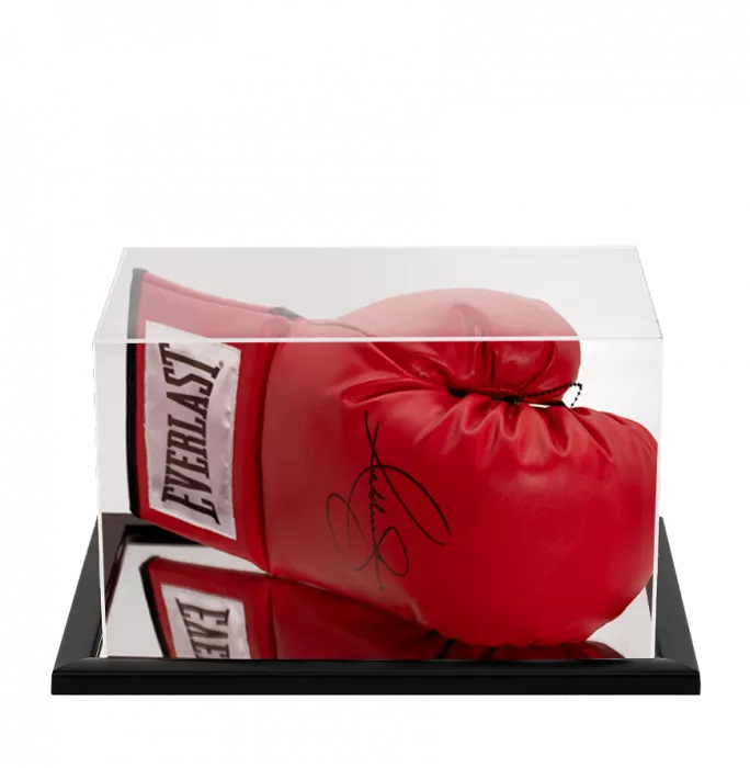 Anthony Joshua Signed Everlast Boxing Glove In Acrylic Case