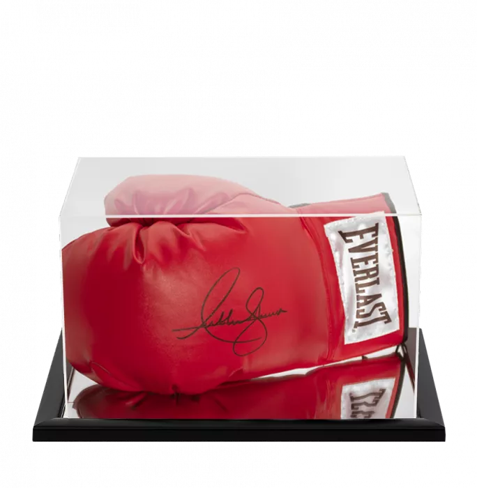 Anthony Joshua Signed Everlast Boxing Glove In Acrylic Case