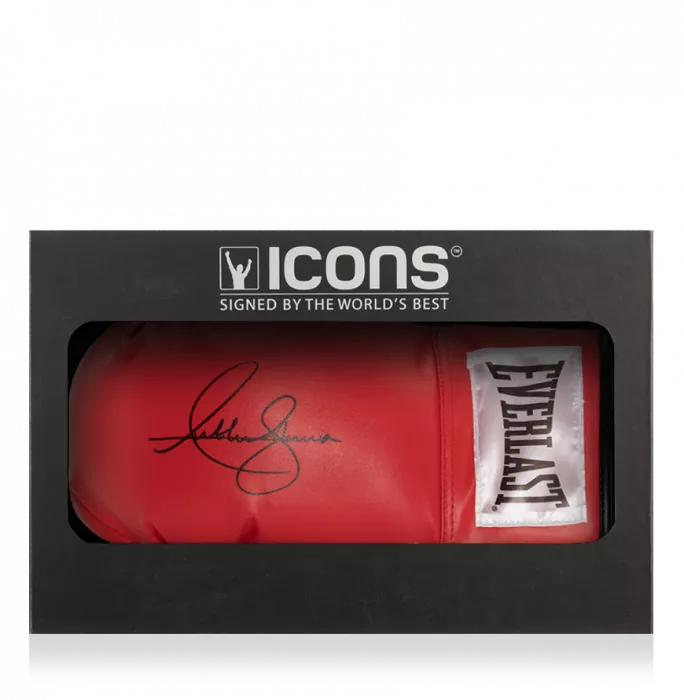 Anthony Joshua Signed Everlast Boxing Glove In Deluxe Packaging