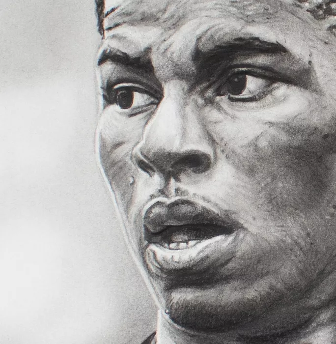 ARTIST SIGNED Original Marcus Rashford Tribute Artwork In Premium Frame