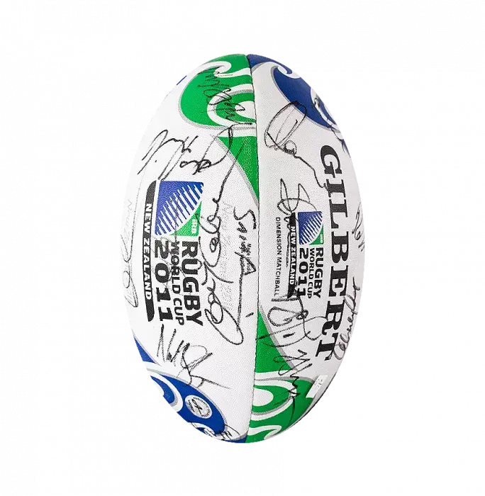 Australia Squad Signed Gilbert 2011 Rugby World Cup Ball