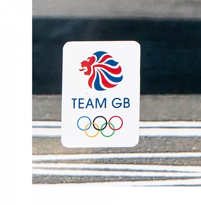 Bradley Wiggins Signed Limited Edition Team GB Photo: Individual Time Trial Gold