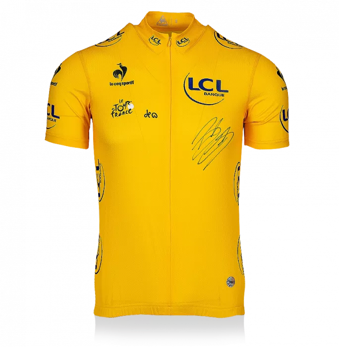 Bradley Wiggins Signed Yellow Tour De France Jersey