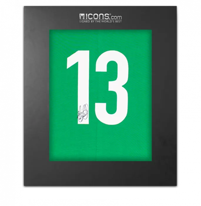 Brian O'Driscoll Back Signed Ireland Rugby Shirt In Deluxe Packaging