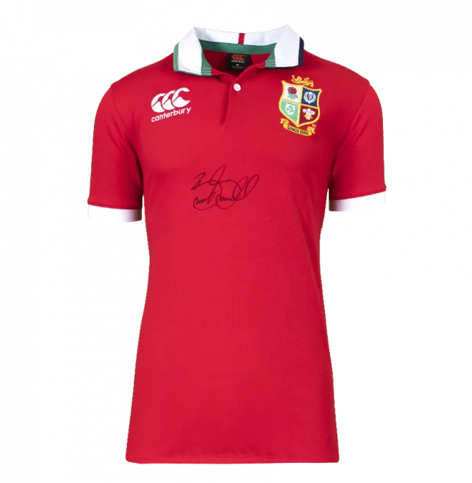 Brian O'Driscoll Signed British & Irish Lions Shirt In Hero Frame: Option 1