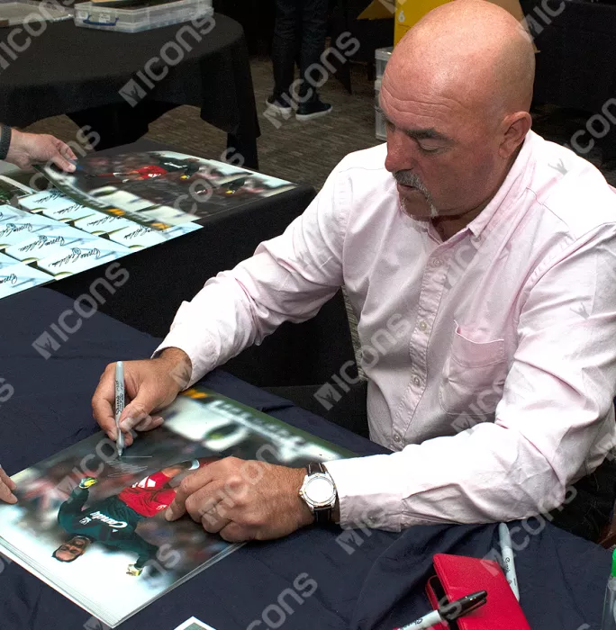Bruce Grobbelaar Liverpool FC Signed Photo In Premium Photo Frame