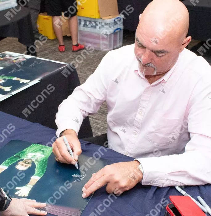 Bruce Grobbelaar Signed Liverpool Photo In Premium Photo Frame