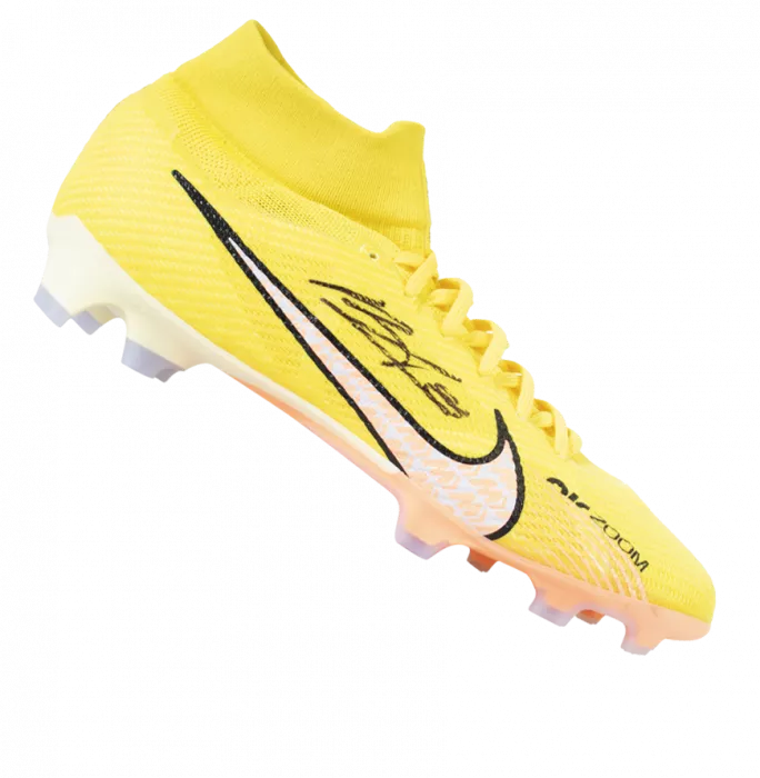 Bruno Fernandes Signed Mercurial Superfly Pro Nike Boot