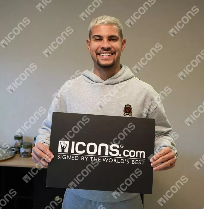 Bruno Guimarães Back Signed Newcastle United 2023-24 Home Shirt - Up The Toon Inscription In Hero Frame: Option 1