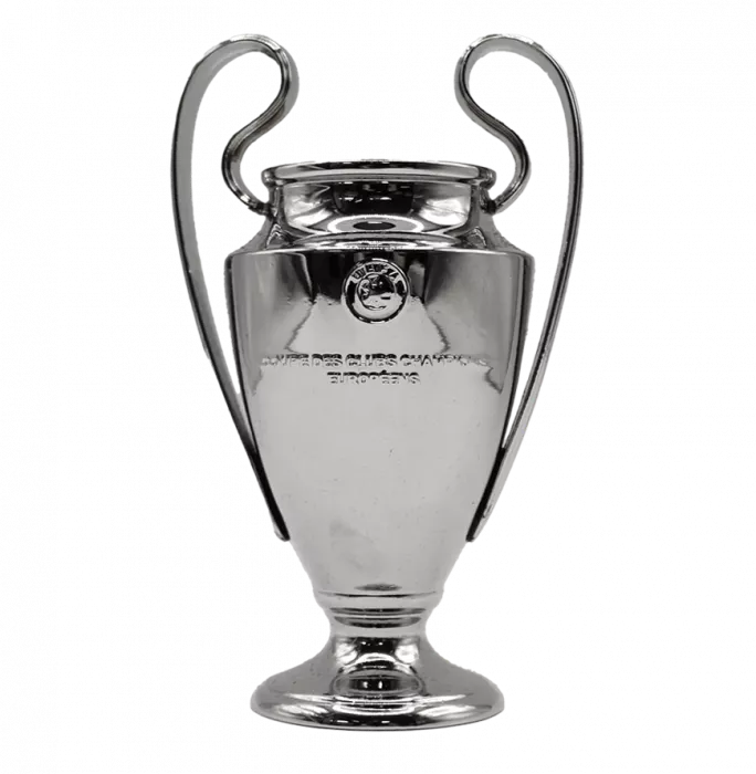 Cafu Official UEFA Champions League Signed 3D Mini Replica Trophy On Stand: 2007 Winner