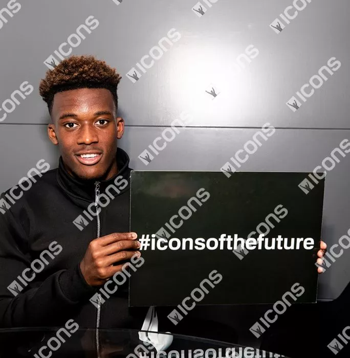 Callum Hudson-Odoi Signed Chelsea Photo: Blues Debut