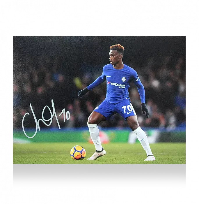 Callum Hudson-Odoi Signed Chelsea Photo: Blues Debut