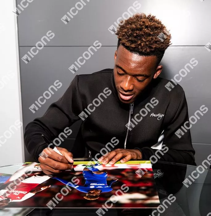 Callum Hudson-Odoi Signed Chelsea Photo: FA Youth Cup Winner