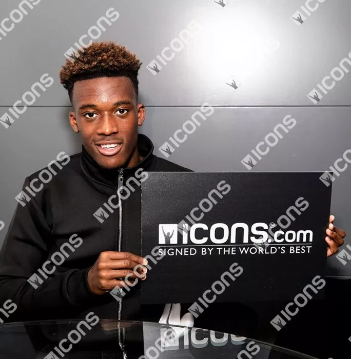 Callum Hudson-Odoi Signed Chelsea Photo: FA Youth Cup Winner