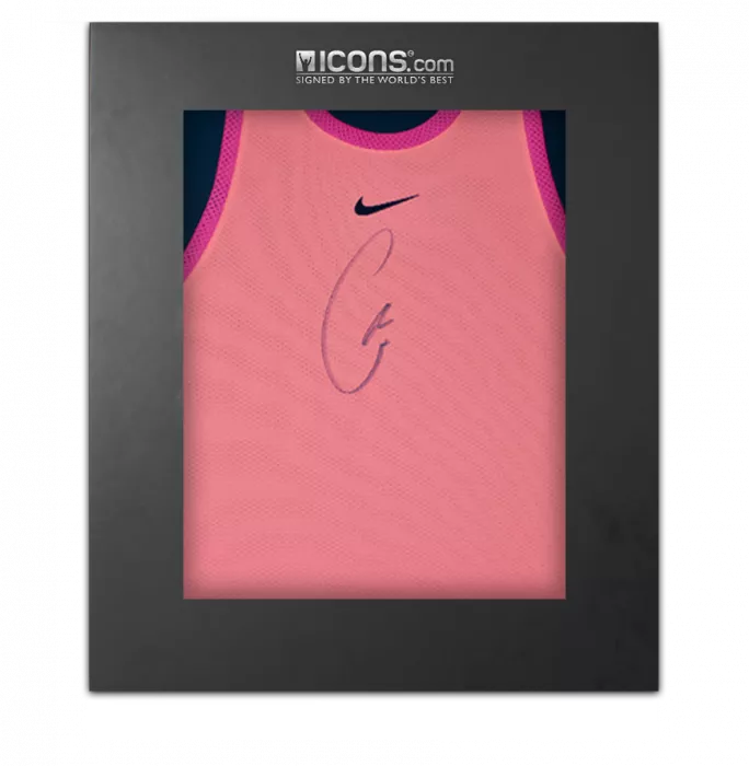 Carlos Alcaraz Signed Dri-Fit Slam Alcaraz NY Tank Top In Deluxe Packaging