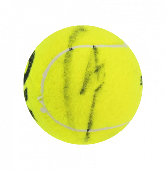 Carlos Alcaraz Signed Dunlop Australian Open Tennis Ball In Acrylic Case