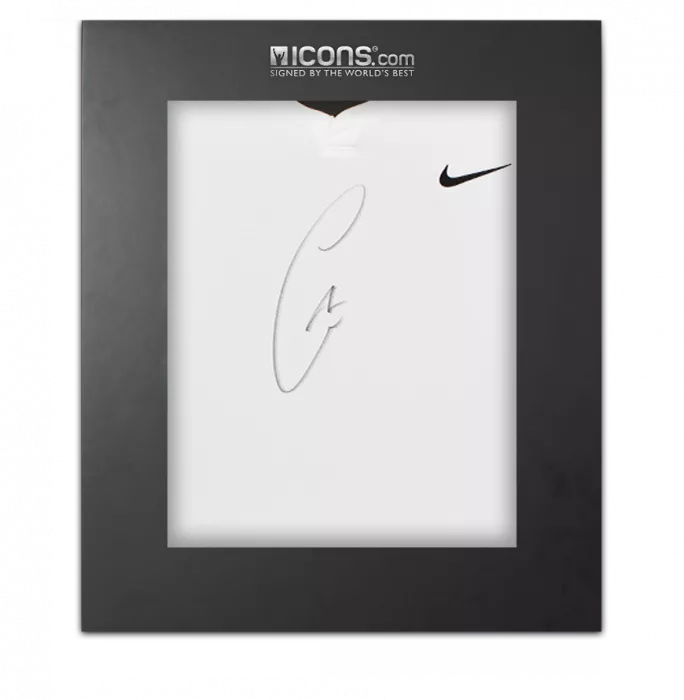 Carlos Alcaraz Signed Nike Slam Men's Dri-FIT Tennis Shirt In Deluxe Packaging