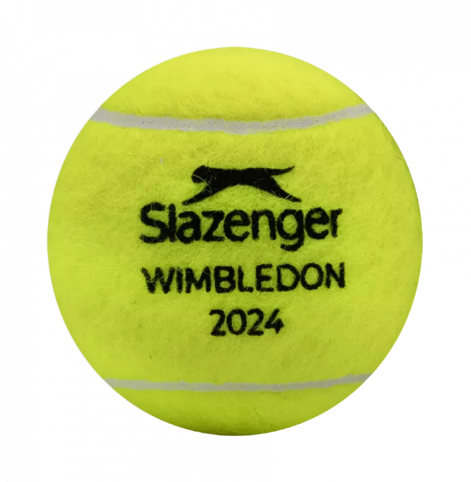 Carlos Alcaraz Signed Wimbledon 2024 Tennis Ball In Acrylic Case