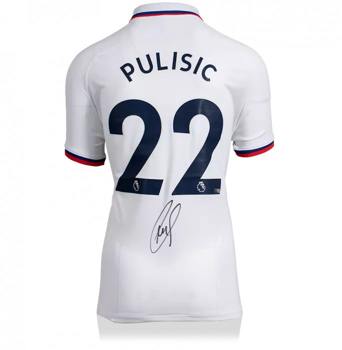 Christian Pulisic Signed Chelsea 2019-20 Away Shirt