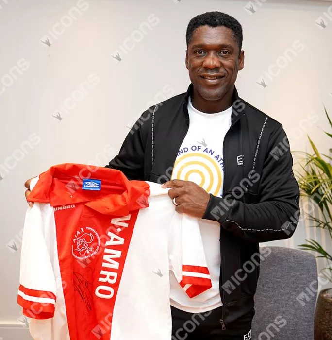 Clarence Seedorf Back Signed AFC Ajax 1993-94 Home Shirt In Classic Frame
