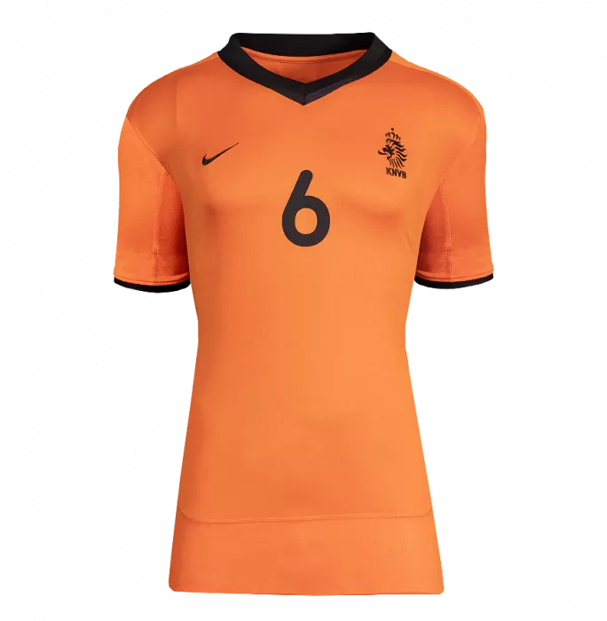 Clarence Seedorf Back Signed Netherlands 2000 Home Shirt In Hero Frame: Option 1