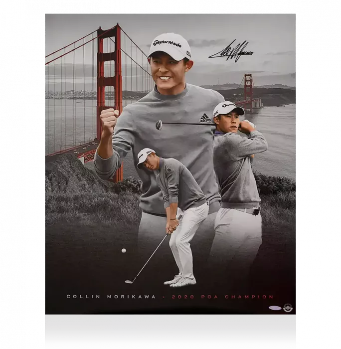 Collin Morikawa Signed Photo: “Morikawa’s Major”