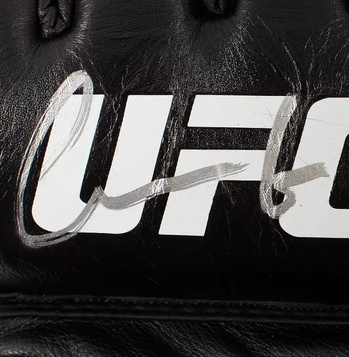 Conor McGregor Signed Black Official UFC Fight Glove