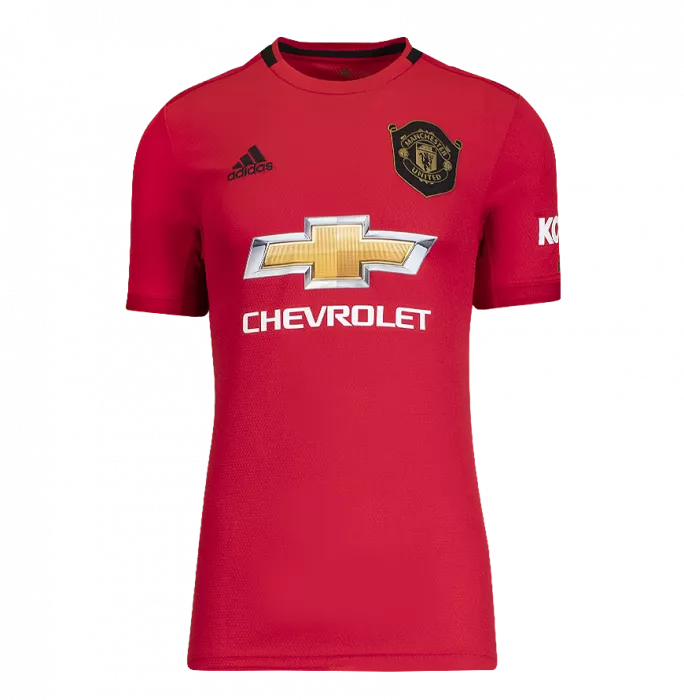 Cristiano Ronaldo Back Signed Manchester United 2019-20 Home Shirt With Fan Style Numbers In Hero Frame: Option 1